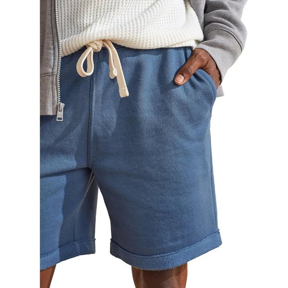 NWT Upwest Mens Pull On Short with Pockets Blue L - Picture 2 of 8